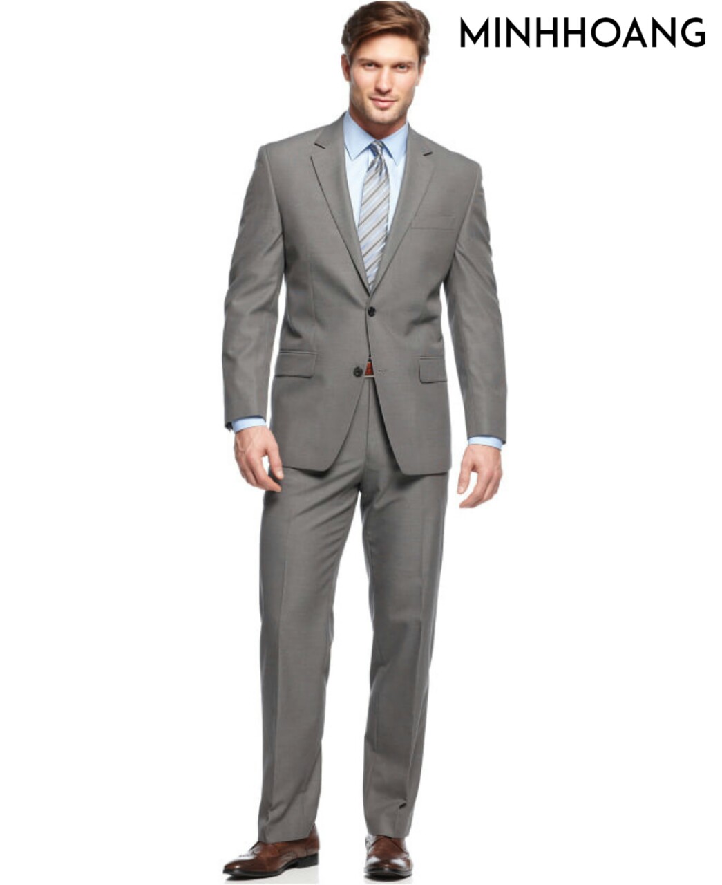 SUIT XÁM CARO LUXURY - Suit and vest NEK
